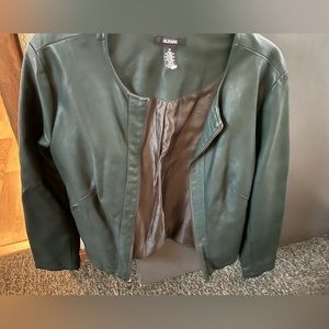 Faux Leather jacket. Alfani- size M